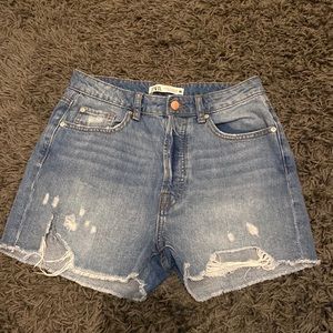 ZARA denim short size US6